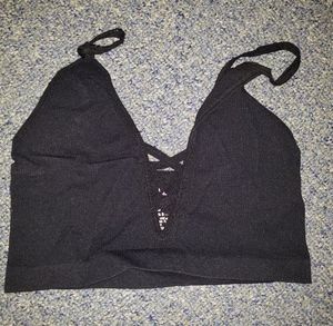 Black bralette